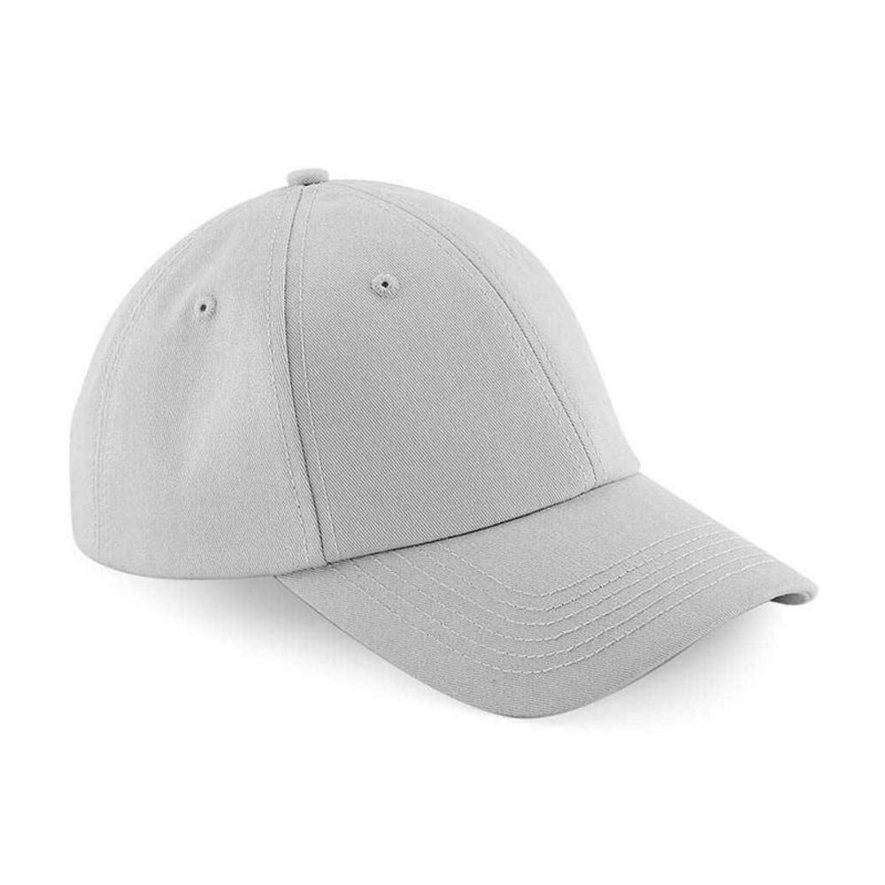Beechfield Unisex Adult Authentic Baseball Cap / Light Grey